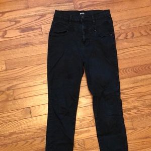 Black BDG high waisted jeans